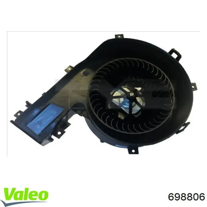 Motor eléctrico, ventilador habitáculo 698806 VALEO