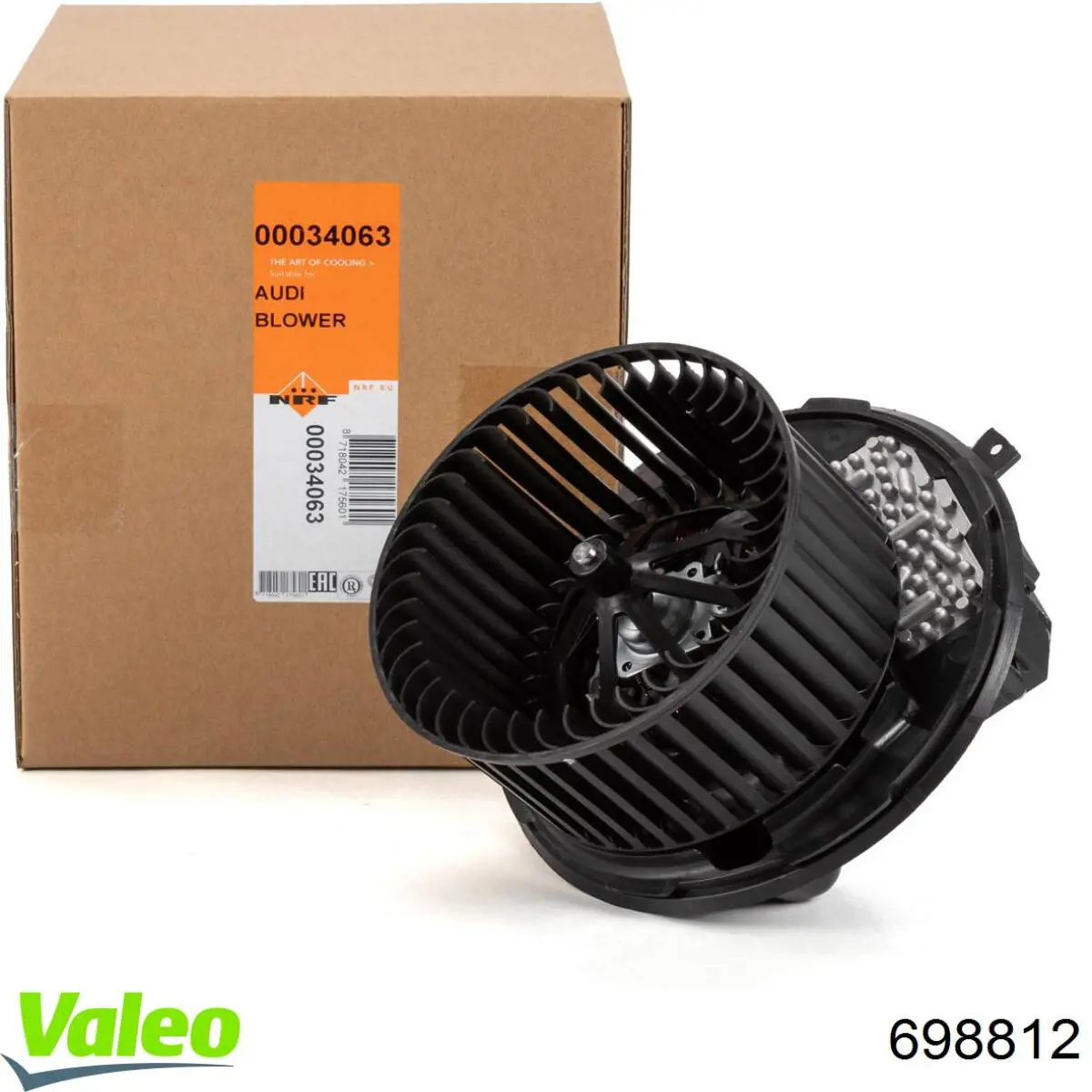 Мотор вентилятора печки (отопителя салона) VALEO 698812 цена, от 124.48 USD