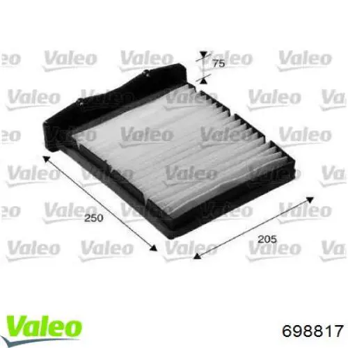 Фильтр салона 698817 VALEO