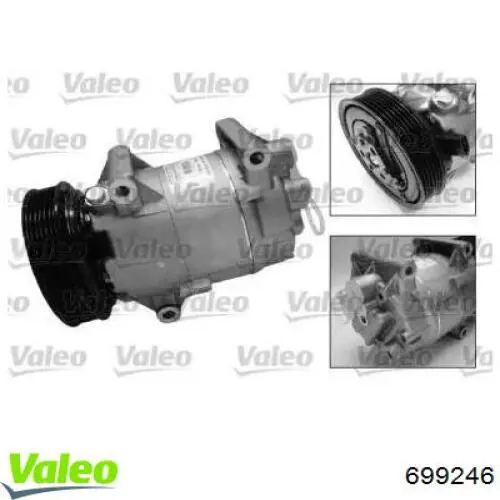 Купить 699246 VALEO Компрессор климатической установки