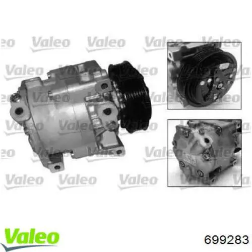 Компрессор кондиционера 60817006 Fiat/Alfa/Lancia