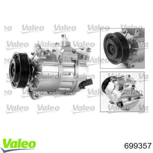 Купить 699357 VALEO Компрессор климатической установки