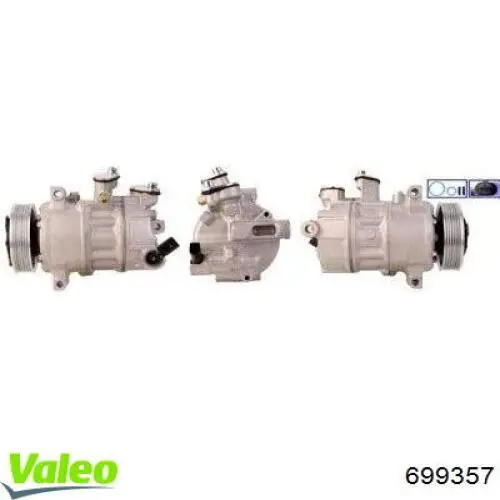 Компрессор кондиционера 699357 VALEO