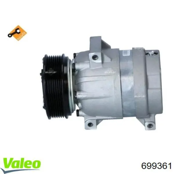 Компрессор системы кондиционирования VALEO 699361 цена, от 219.24 USD