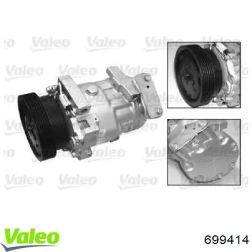 Компрессор системы кондиционирования VALEO 699414 цена, от 259.62 USD