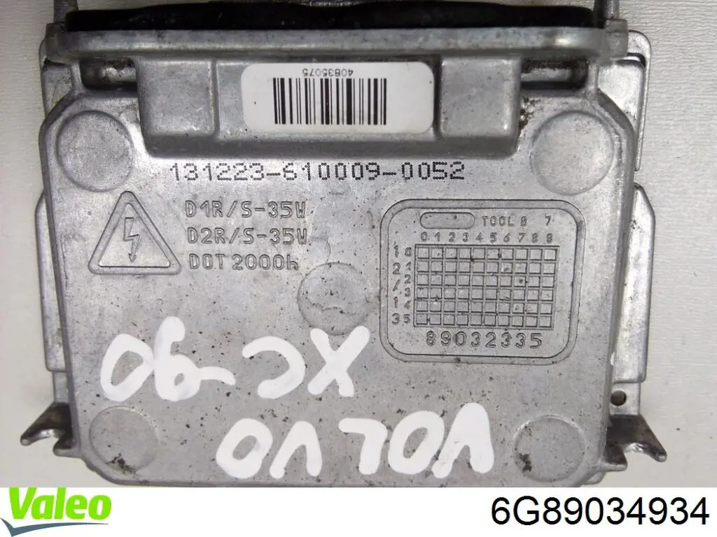 6G89034934 Renault (RVI) 