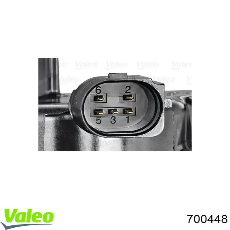 700448 VALEO Клапан рециркуляции отработавших газов EGR