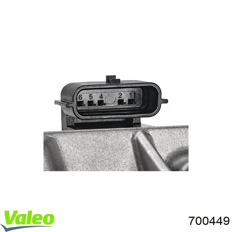 700449 VALEO Клапан рециркуляции отработавших газов EGR