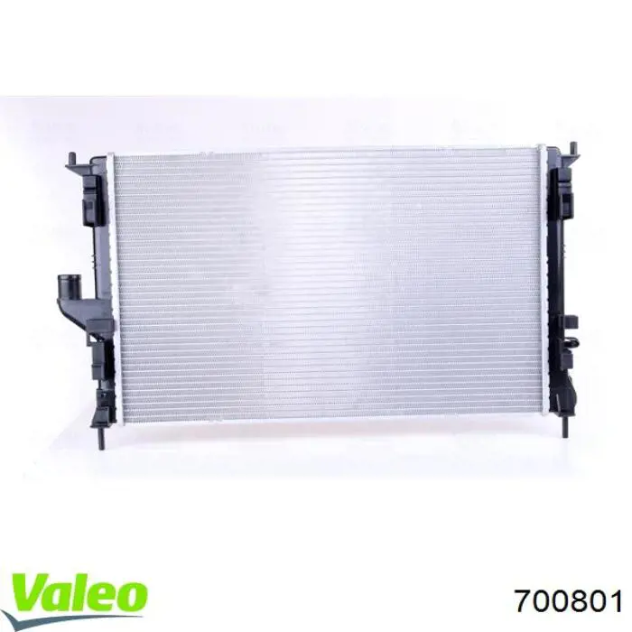Radiador refrigeración del motor 700801 VALEO