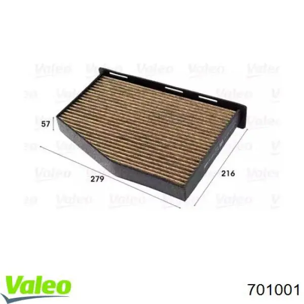 701001 VALEO Внутрисалонный фильтр