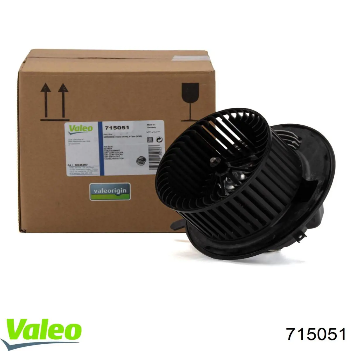 Вентилятор печки 715051 VALEO