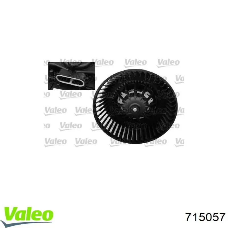 Motor eléctrico, ventilador habitáculo 715057 VALEO