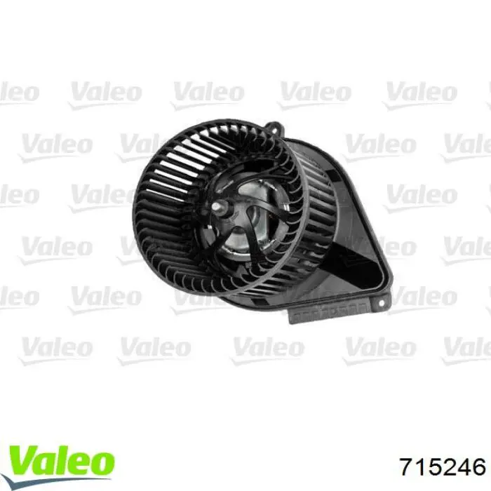 Motor eléctrico, ventilador habitáculo 715246 VALEO