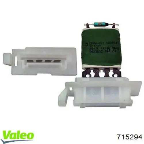 715294 VALEO резистор (сопротивление вентилятора печки (отопителя салона))
