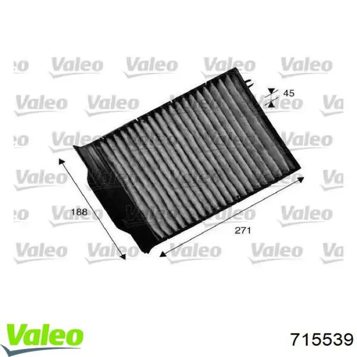 Фильтр салона VALEO 715539