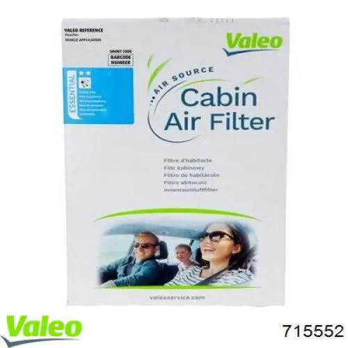 Фільтр салону 715552 VALEO