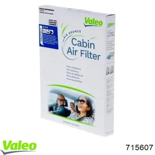 Воздушный фильтр салона VALEO 715607
