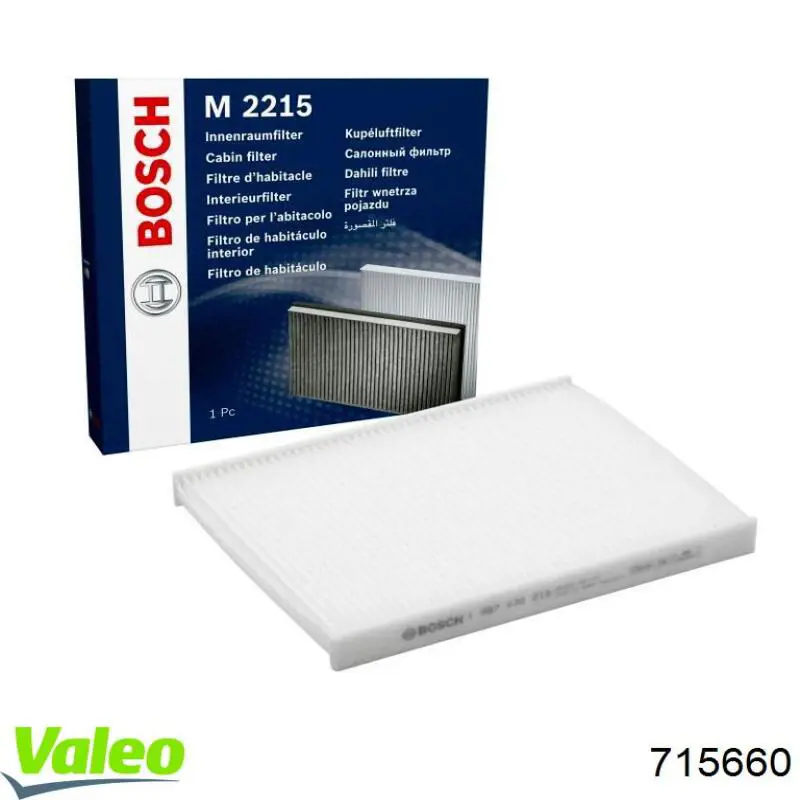 Фильтр воздушный отопителя VALEO 715660 цена, от 3.72 USD