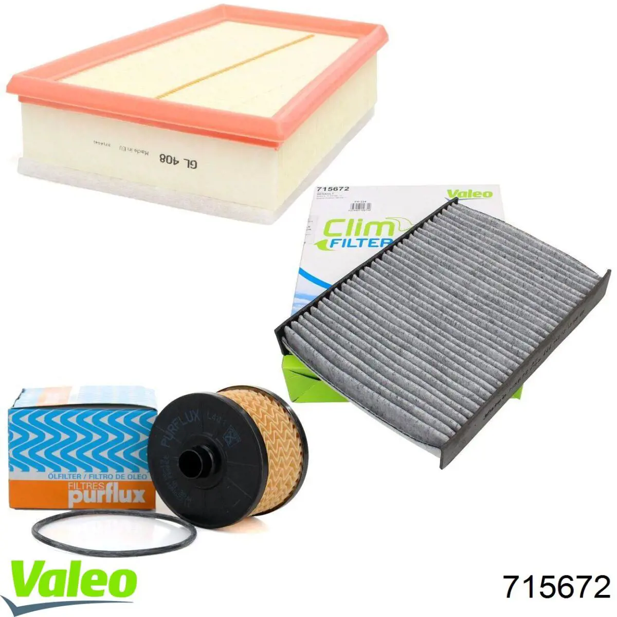 715672 VALEO Внутрисалонный фильтр