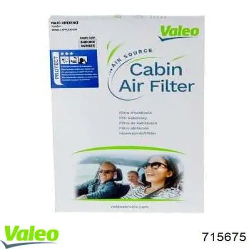 Воздушный фильтр салона VALEO 715675