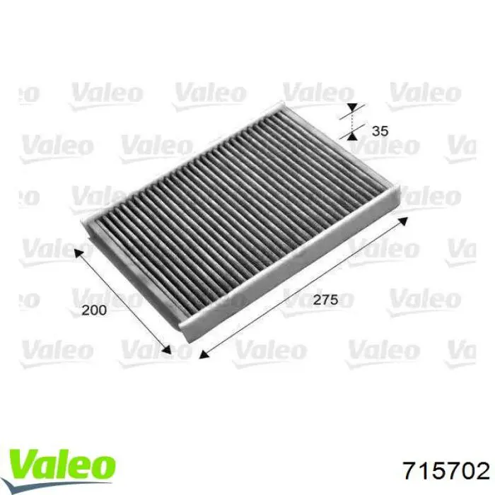 Фильтр салона 715702 VALEO