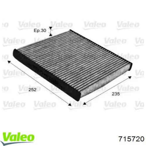 Воздушный фильтр салона VALEO 715720