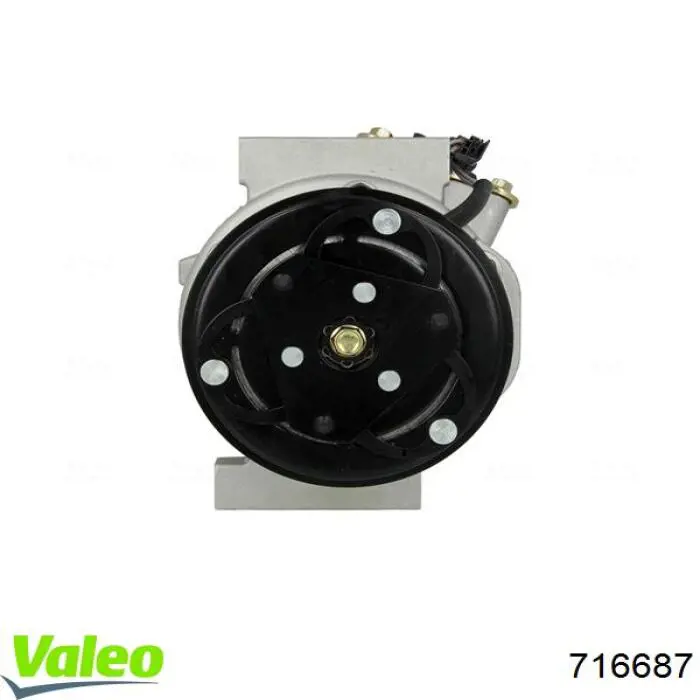 Компрессор кондиционера 716687 VALEO