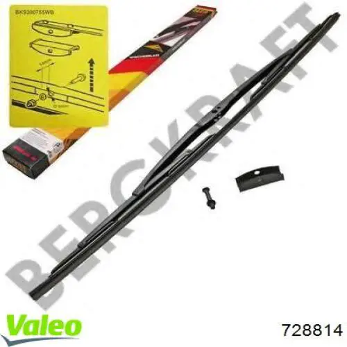 Щетки стеклоочистителя 728814 VALEO