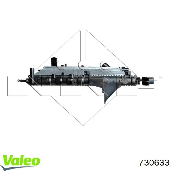 Радиатор 730633 VALEO