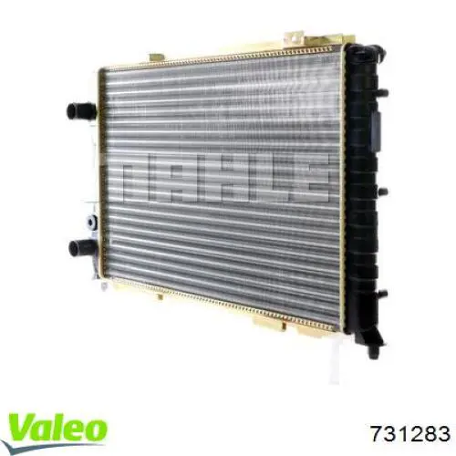 Radiador refrigeración del motor 731283 VALEO