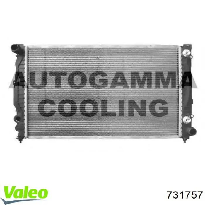 Радиатор охлаждения двигателя VALEO 731757 цена, от 98.34 USD