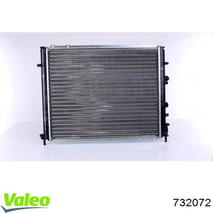 Купить 732072 VALEO Радиатор водяной