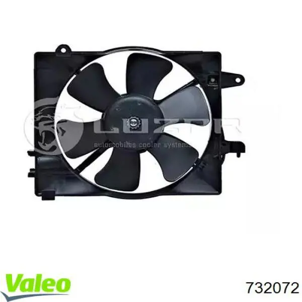 Радиатор 732072 VALEO