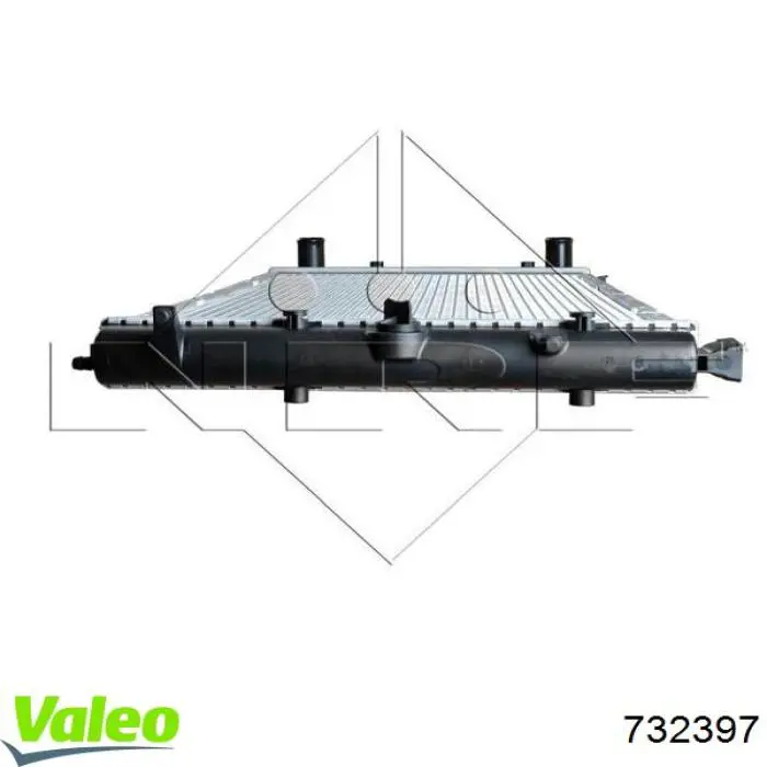 Купить 732397 VALEO Радиатор водяной