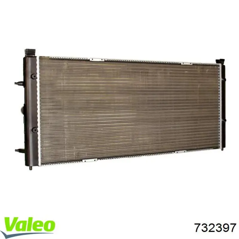 Радиатор охлаждения двигателя VALEO 732397