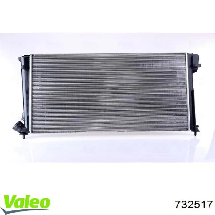 Купить 732517 VALEO Радиатор водяной