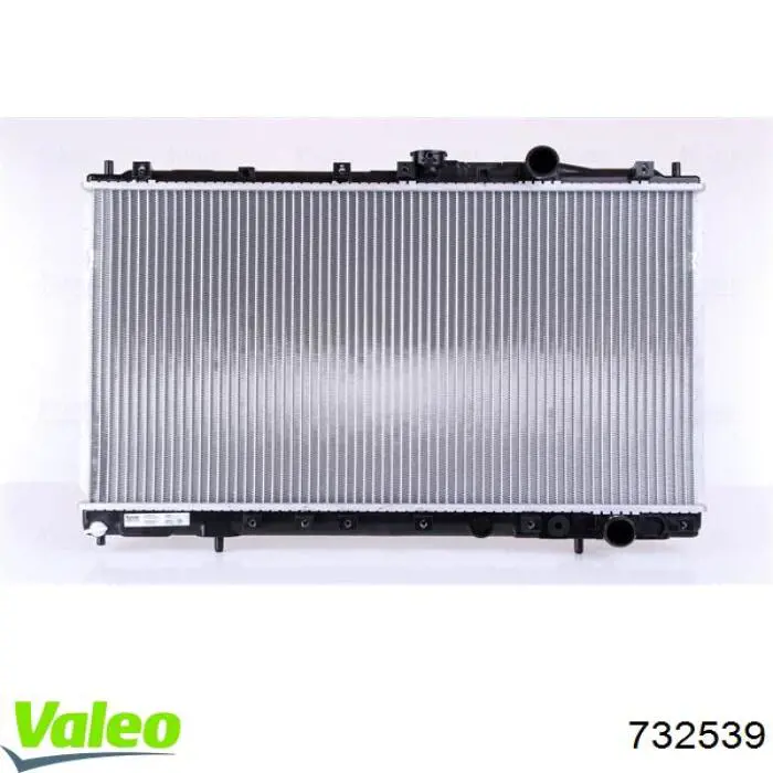 Radiador refrigeración del motor 732539 VALEO