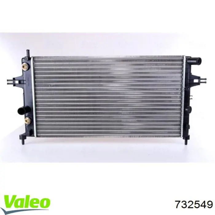 Радиатор 732549 VALEO