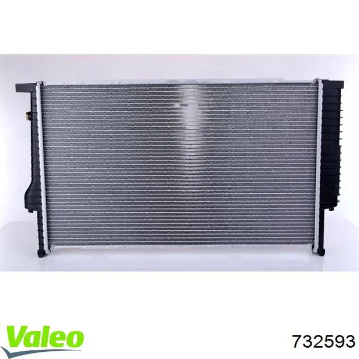 Radiador refrigeración del motor 732593 VALEO