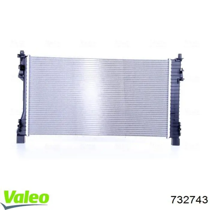 Купить 732743 VALEO Радиатор водяной