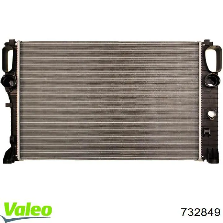Купить 732849 VALEO Радиатор водяной