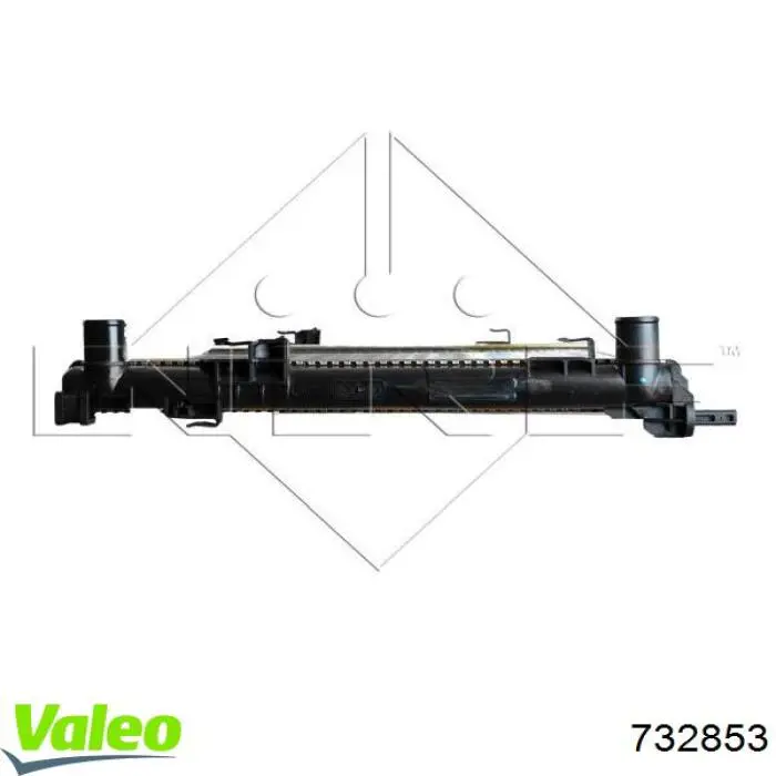 Радиатор охлаждения двигателя VALEO 732853 цена, от 99.46 USD