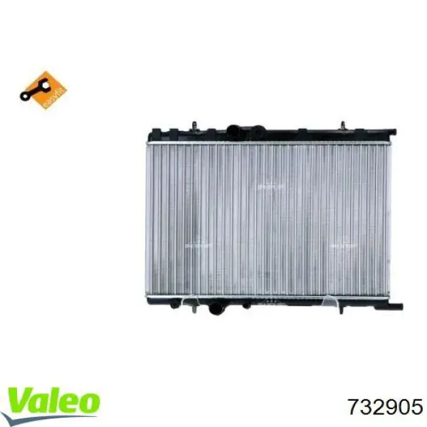 Радиатор 732905 VALEO