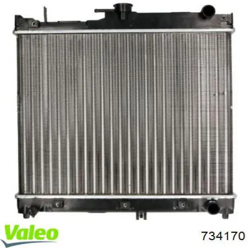 Купить 734170 VALEO Радиатор водяной