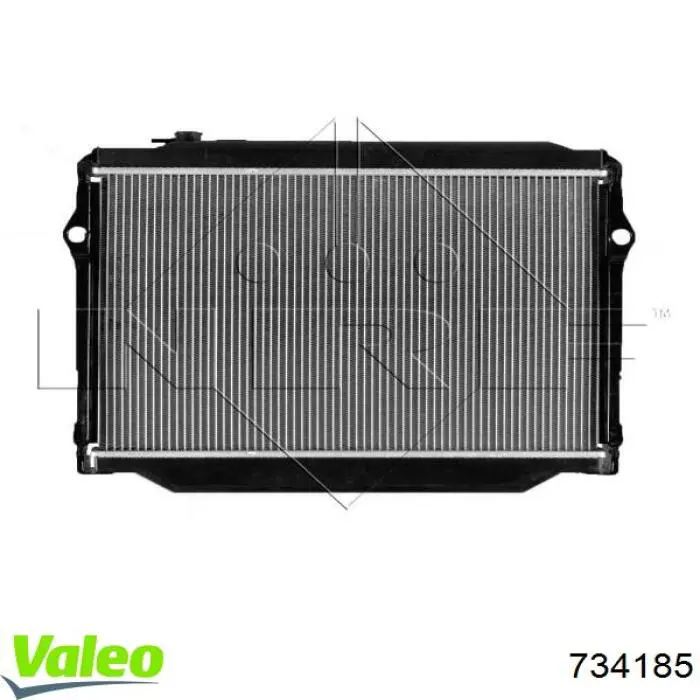 Радиатор 734185 VALEO