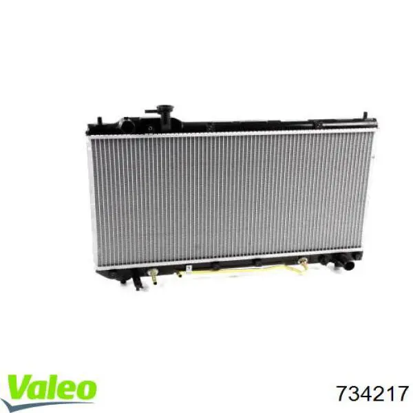 Radiador refrigeración del motor 734217 VALEO