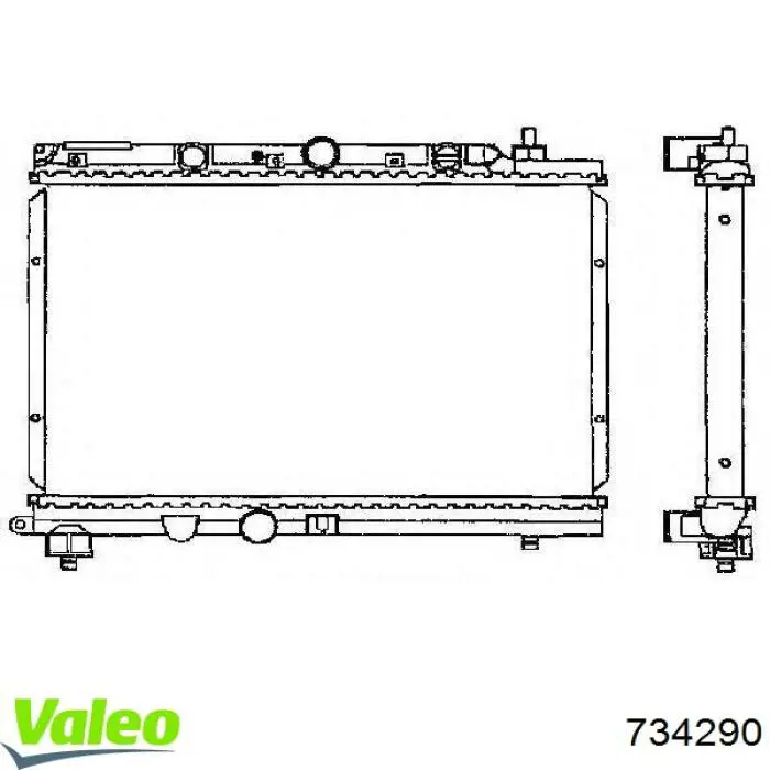 Радиатор охлаждения Polcar 6340083