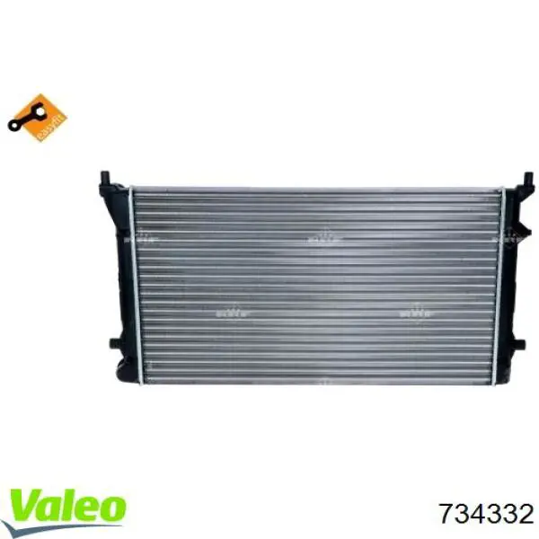 Купить 734332 VALEO Радиатор водяной