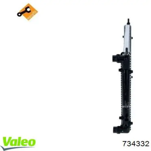Радиатор 734332 VALEO
