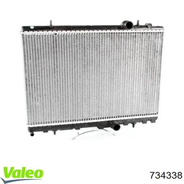 Radiador refrigeración del motor 734338 VALEO